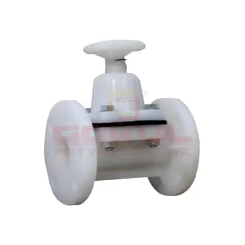 PP-Diaphragm-Flange-End-Valve